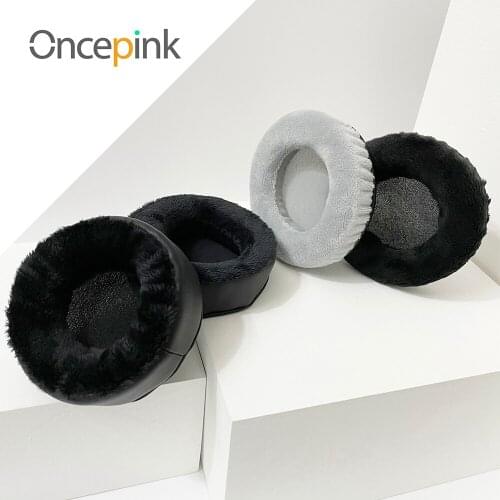 Oncepink Replacement EarPads For Beyerdynamic MMX300 Headphone Thicken Velvet Ear Cover Repair Parts Earphones Accessories