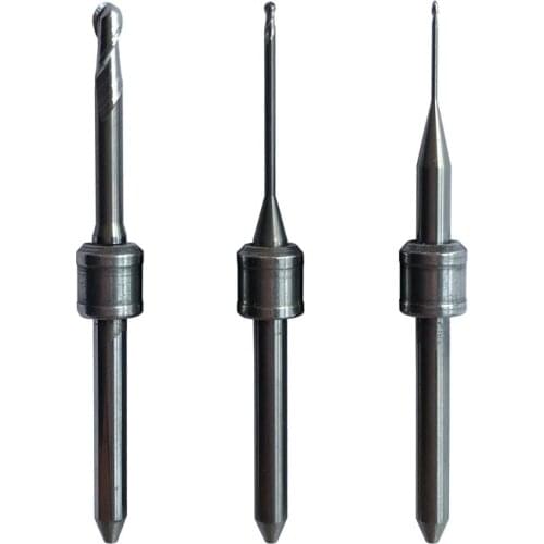 Dental Laboratory Tools Amann Girrbach PMMA WAX CADCAM Milling Burs Cutters for Dental Lab Materials