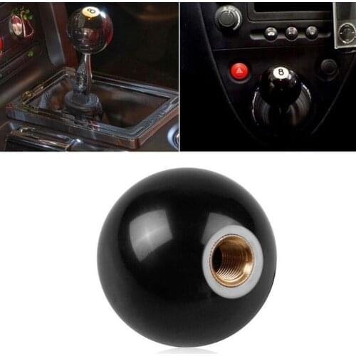 No.8 Billiard Ball Car Auto Manual Gear Knob Universal er Lever Cover