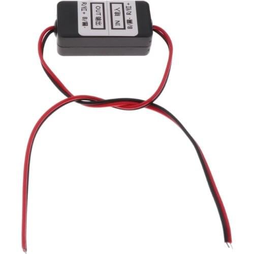 High Quality 12V Car Truck Backup Camera Power Relay Filter Capacitor Adapter