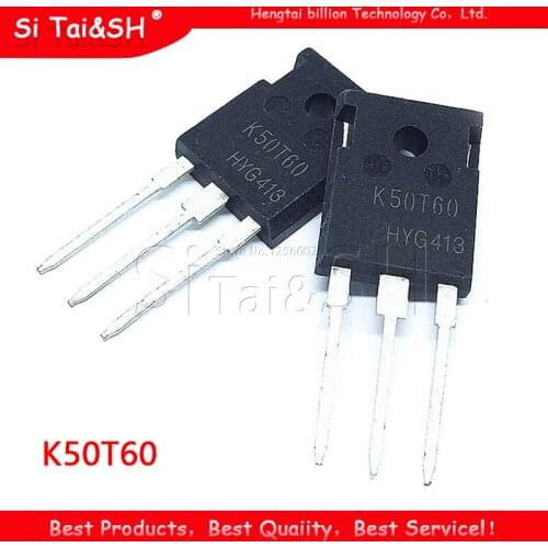 1PCS K50T60 IKW50N60T TO-247 50A/600V IGBT Field effect Triode new original