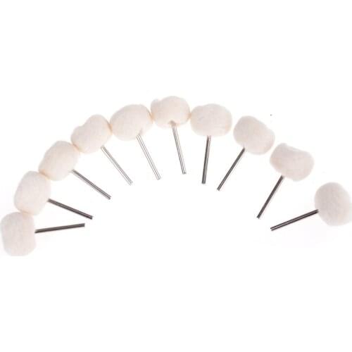 Abrasive Polishing Wheel 1pcs Double Cotton Thread Mounted for Dremel Rotary Tools Accessories Abrasive Brush Polishing Brush