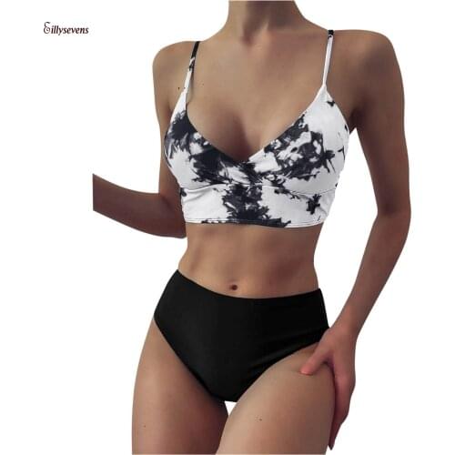 Summer Women Swimwear 2021 Bandeau Bandage Bikini Set Push-up Brazilian Beachwear Swimsuit Ensemble Femme 2 Pièces