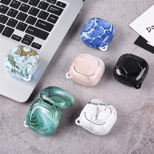 Marble Protective Case For Samsung Galaxy Buds Pro Cover For Samsung Buds Live Case Earphone Charging Boxs Shockproof Hard Shell
