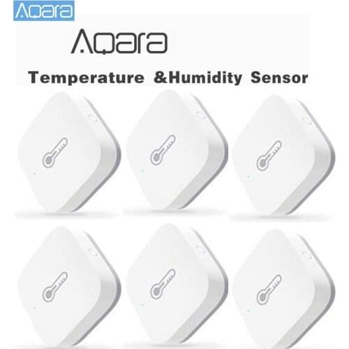NEW Aqara Smart Temperature Humidity Sensor Air Pressure Wireless Remote Control ZigBee Wifi Connection Home Device