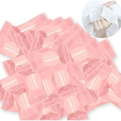 Disposable Compressed Towels Compressed Wipe Compressed Towel Tablet Portable Compressed Coin Tissue for Travel Camping Sport