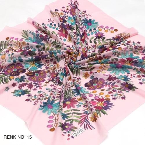 REYYAN SILK OYALIK WRITING (NEW QUALITY)-16323 - RENK-15