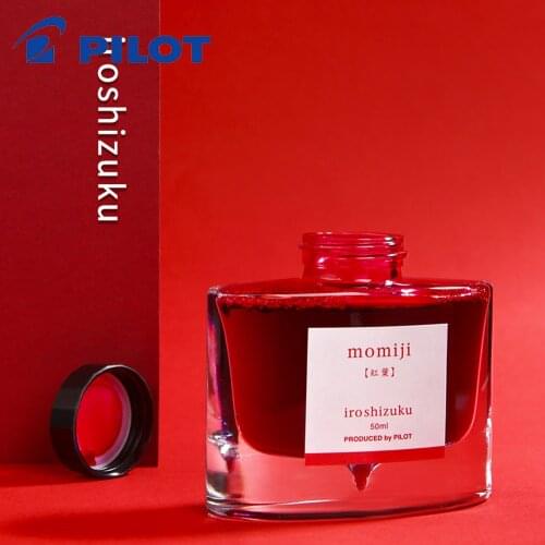 Japan PILOT Color Fountain Pen Ink Carbon-free Non-clogging Natural Color Waterproof 50ML Ink INK-5024 Color Optional