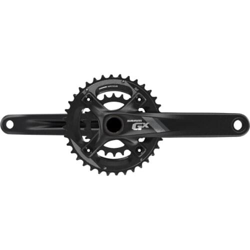 SRAM GX 2x crankset delivers GX-1000 2X11 X-GLIDE™ CRANKSET 36/24TCHAINRING SIZE FOR 11SPEED