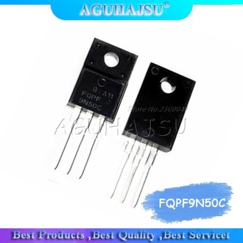 10PCS FQPF9N50C 9N50C TO-220F 9N50 TO220 MOS FET transistor new original