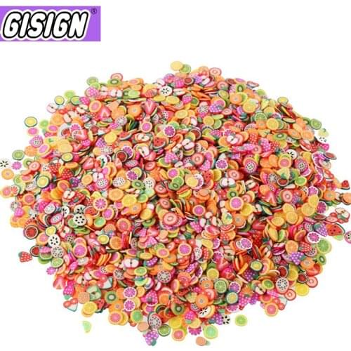 10000pcs Fruit Slices Addition Contain for Slime Fruit Filler all For Nail Art Slime Charms Accessories Supplies Decor Toy