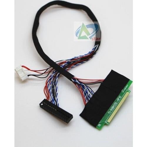 12.1" LP121WX3-TLA1 B121EW09 N121IB-L06 LTN121AT06 LCD screen line driver board Cable 40pin solo 6 lvds cable LVDS 1ch, 6 - bit
