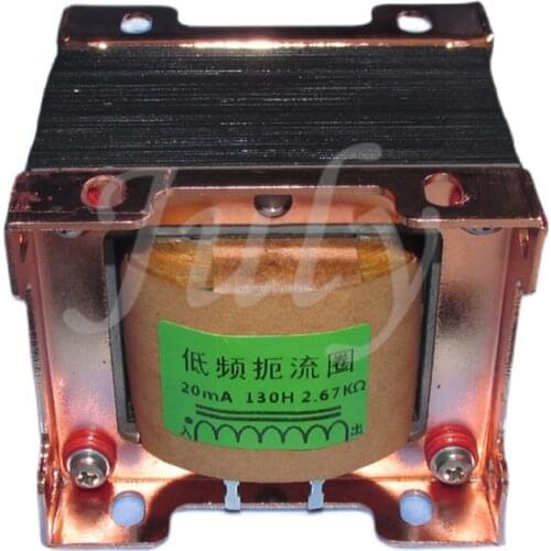 130H tube load choke coil inductance over DC 20mA copper resistance 2.7K can be used for 6DJ8, 6N1, 6N8P, 5842, 6C16 vacuum tube