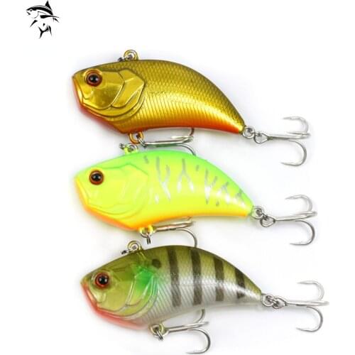 2021 Winter Ice Fishing Realis Level Vib Lures 5CM 14.6G Mini Sinking Fishing Vib Lure ABS Hard Plastic Vibe Fishing Lures