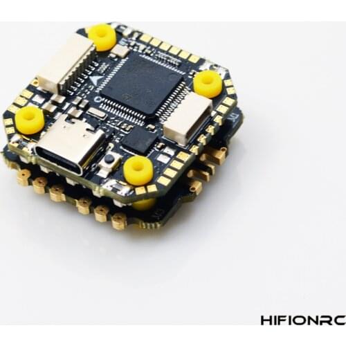 20X20mm HIFIONRC F7Star Mini MPU6000 F722 RGB LED Flight Controller BLHELI_S 45A ESC FPV Stack 3-6S for RC FPV Racing Drones DIY