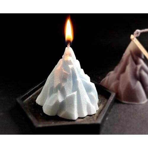 3D Iceberg Candle Mould For DIY Candle Making Soap Mold Aroma DIY Silicone Mould Christmas Decorative Molds
