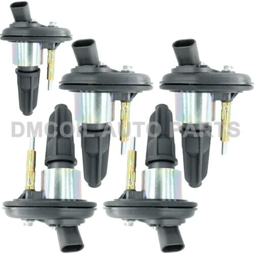 5 PCS IGNITION COIL FOR CHEVROLET TRAILBLAZER HUMMER H3 ISUZU ASCENDER SAAB 9-7X 3.5L 4.2L (01-) 12568062 8-12568-062-0 10458425