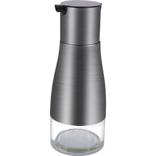 50Pcs Stainless Steel Glass Olive Oil Dispenser Vinegar and Soy Sauce Bottle Controllable No Drip Design 11oz/320ml Wholesale K2