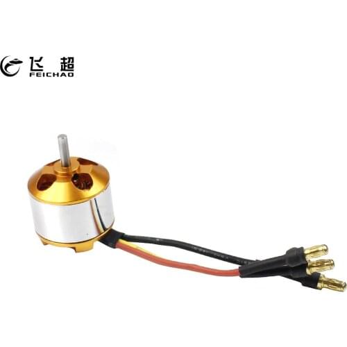 FEICHAO A2208 1100KV 1400KV 1800KV 2600KV Brushless DC Electric Motor for RC Airplanes Boat Vehicle Model RC Fixed Wing Drone