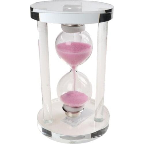Cetinaccessories Small Size Glass Sand clock desk clock relogio de mesa настольные часы reloj de escritorio