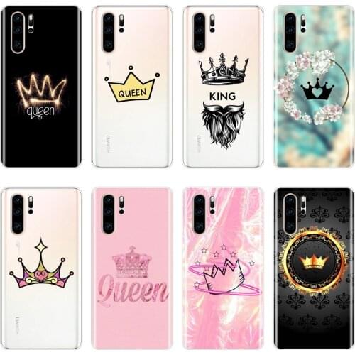 For Huawei P Smart Plus 2019 P Smart Z Case Silicone Soft TPU Crown Phone Case For Huawei P30 Lite Pro P20 Lite 2019 Cover