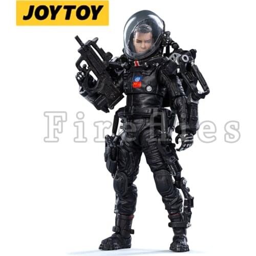 1/18 JOYTOY Action Figure The Wandering Earth China Rescue Team Team Leader Anime Collection Model Toy For Gift Free Shipping