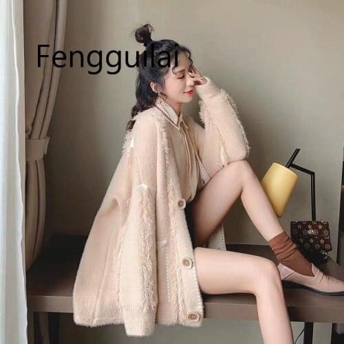 Женские вязаные кардиганы Fengguilai China At AliExpress