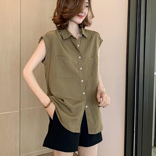 Foxmertor Sleeveless Blouses