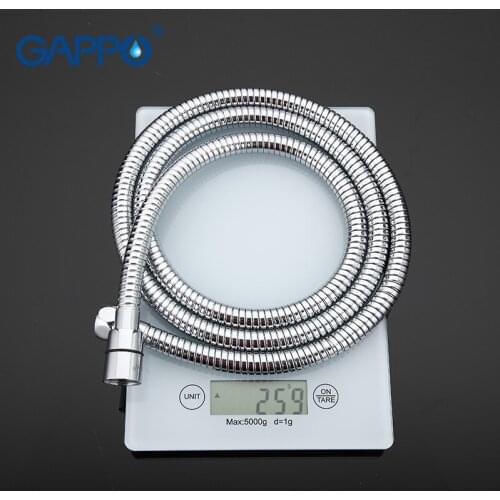 Gappo Top 1.5m Stainless Steel Flexible Shower hose plumbing hose Bathroom Accessories water pipe Mangueira chuveiro tubo GA46