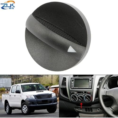 ZUK Auto Air Condition Heater Controller Knob Control Key Button For Toyota Fortuner 2005-2012 For Hilux Innova 2005-2012