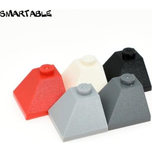 Smartable Slope 45 2 x 2 Double Convex Building Blocks Parts Toys For Kids Creative Compatible All Brands 3045 60pcs/lot