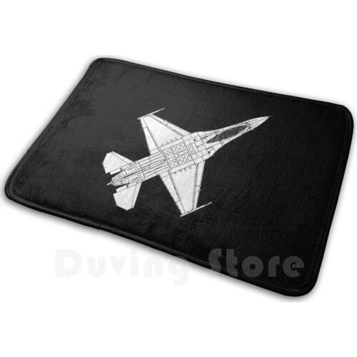 Jasdf Mitsubishi F - 2 Mat Rug Carpet Anti-Slip Floor Mats Bedroom Jasdf F 2 2 Mitsubishi Japanese Fighter Plane Military Air