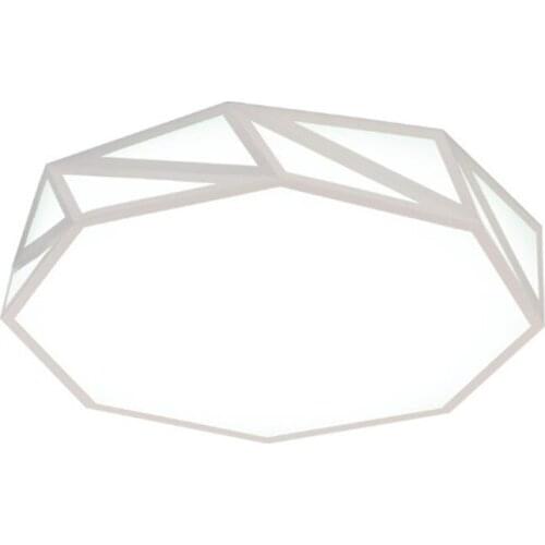 Round bedroom dining room lamp warm romantic personality creative geometric simple modern LED ceiling lamp