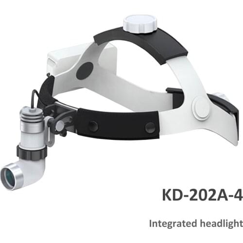 Medical led light loupe magnifier head lamp adjustable high intensity operation chargeable dental headlamp surgical headlight