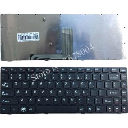 NEW US laptop keyboard For Lenovo Y480 Y480N Y480M Y480A Y480P Y485M Y485N Y485P Y485 US keyboard black