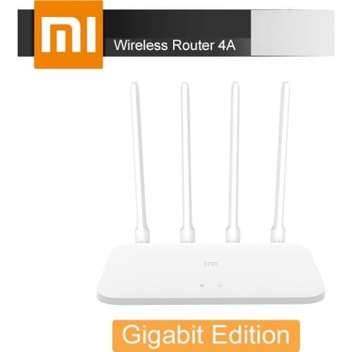 Xiaomi Origianl Mi Router 4A Gigabit Version 2.4GHz 5GHz WiFi 1167Mbps WiFi Repeater 128MB DDR3 Gain 4 Antennas Network Extender