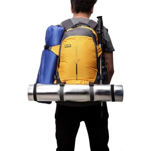 Ourdoor Men Women 45L Hiking Climbing Nylon Waterproof Backpack Double Shoulder Bag Sports Camping Rucksack Knapsack Satchel