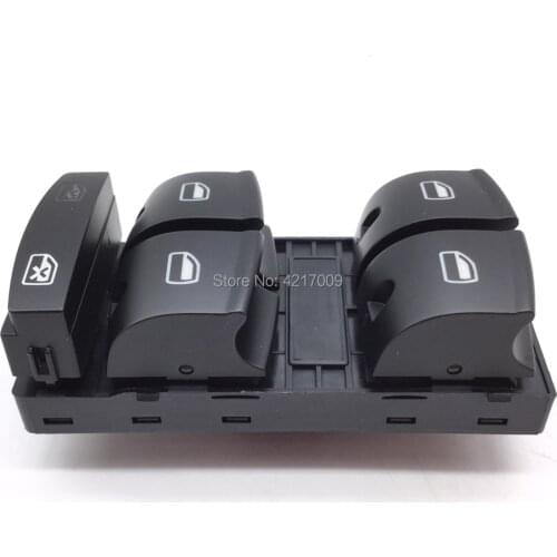 Electric Power Panel Window Master Control Switch Button For AUDI A6 QUATTRO A3 Q7 2004-2011 OE 4F0 959 851F 4F0959851