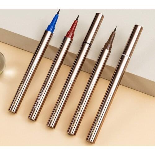 1PC Professional Women Makeup Black White Colored Liquid Eyeliner Long-lasting Waterproof Quick-dry Eye Liner Pen Beauty Tools