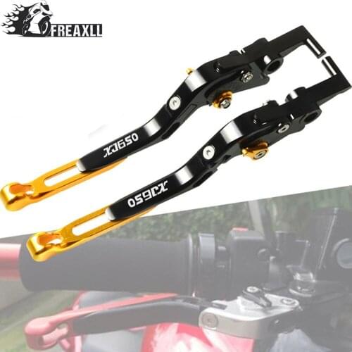 Motorbike Motorcycle Handlebar Grips Adjustable Folding CNC Brake Clutch Levers For YAMAHA XJ650 XJ 650 1981 1982 1983 1984 1985