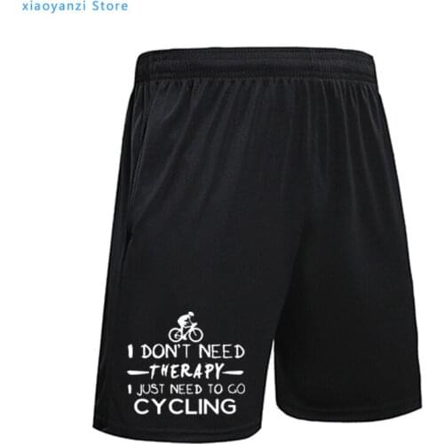 New Arrival Men Summer Fashion running shorts Biker Cycle printed unisex sports pants Male Fitness short pants