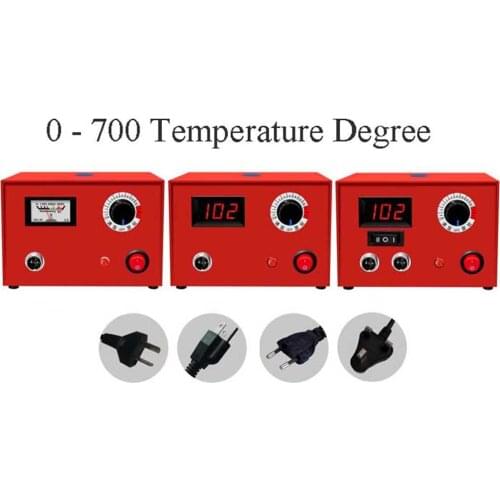 Solid Wooden Burning Solder Pen Display Temperature Adjustable Wood Pyrography Tool Welding Soldering Iron Kit DIY Wood Painting