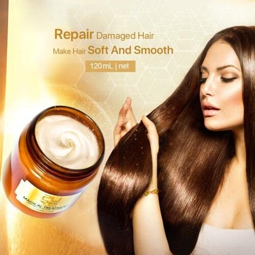 Magical Nourishing Hair Mask Repair Damage Restore Soft Hair 120ml Deep Repair Keratin & Scalp Treatment Hair Condition