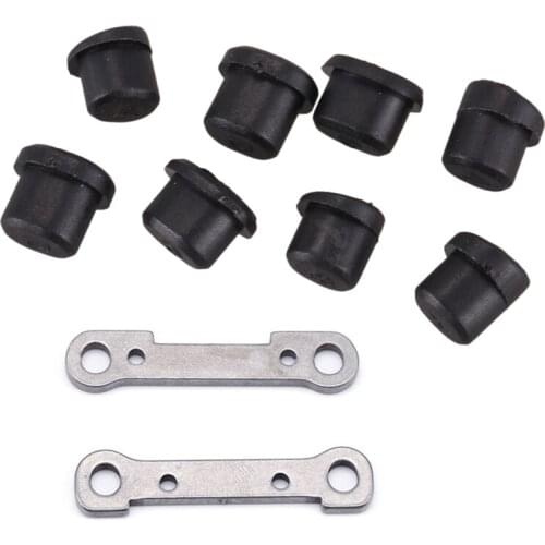 For WLtoys 144001 RC Car Spare Parts 4WD Metal Chassis with 144001-1305 1306 Swing Arm Reinforcement Parts