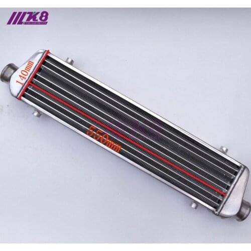 550*140*65mm Universal Turbo Intercooler bar&plate OD=51mm Front Mount intercooler