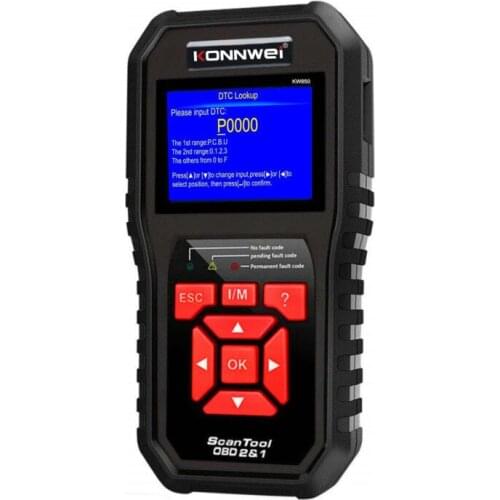 KW850 OBD2 EOBD car fault diagnostic scanner Foxwell NT301 JD906 X431