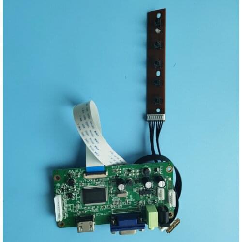For B140XTN02.6 1366×768 DIY LCD EDP DRIVER 40Pin 14" Controller board SCREEN display monitor KIT VGA