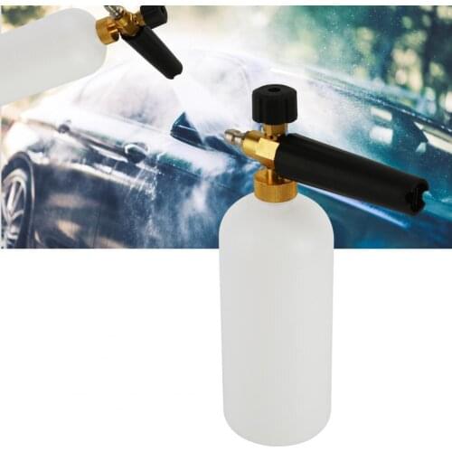 Foam Washer Long Lifespan Easy to Hold Metal Car Soap Bottle for Professional Use Car Bucket Maintenance Accessories