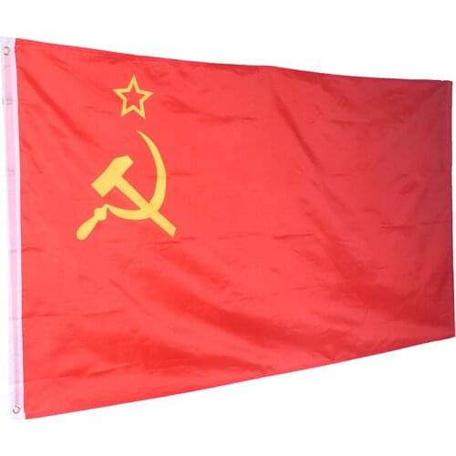 Big Size Revolution Union of Soviet Socialist Republics USSR FLAG Russian Soviet Union flag Soviet flag 90*150cm