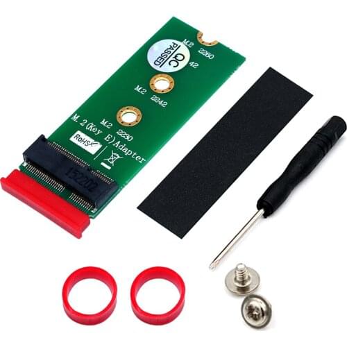 H1111Z Add On Card Converter M.2 E Key Adapter Raiser Key E to Key E Riser Card for Intel 7265/8260/8260/9260 M2 WiFi Cards NEW